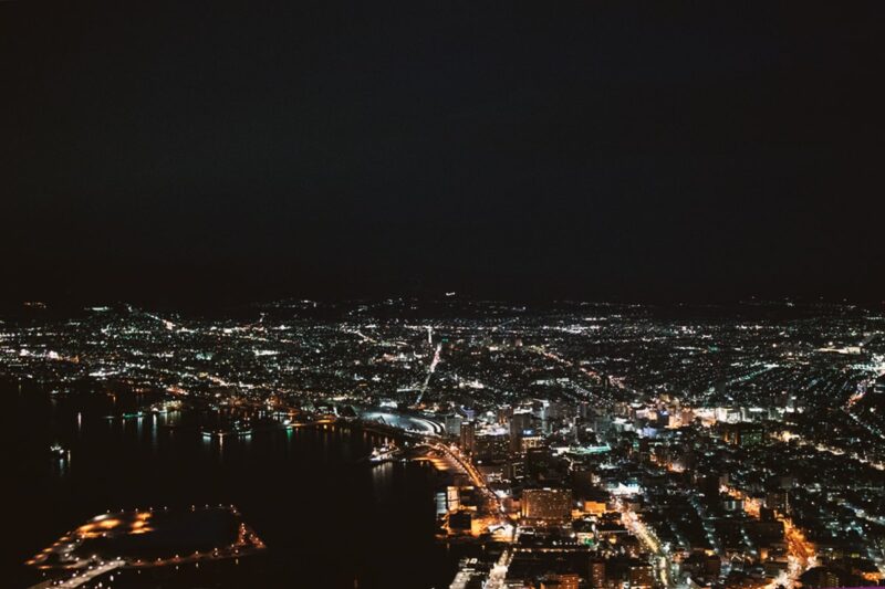 函館山展望台の夜景